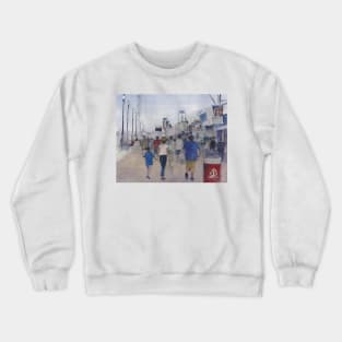 Jersey Shore, Seaside Heights - Come walk with me Crewneck Sweatshirt